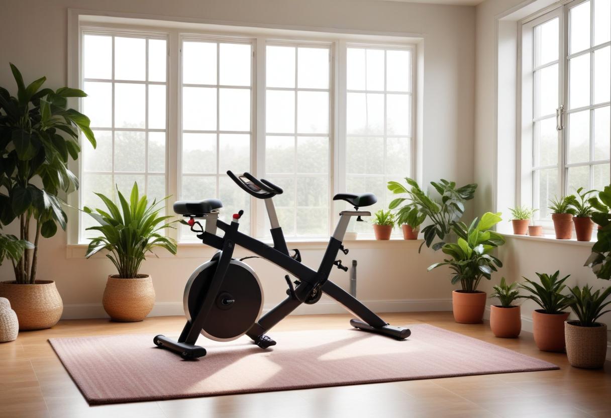 Träna hemma med motionscykel från Clas Ohlson! illustration