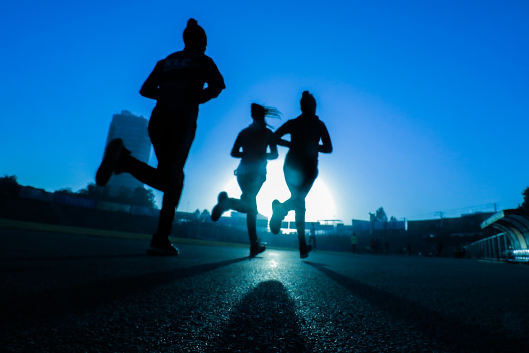 Runners high illustration